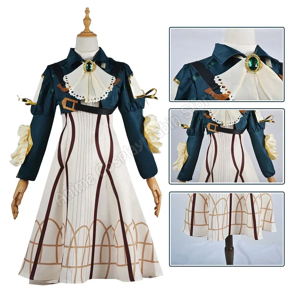 Disfraz de Anime Violet Everga - Violet Evergarden Dress reseña y precio