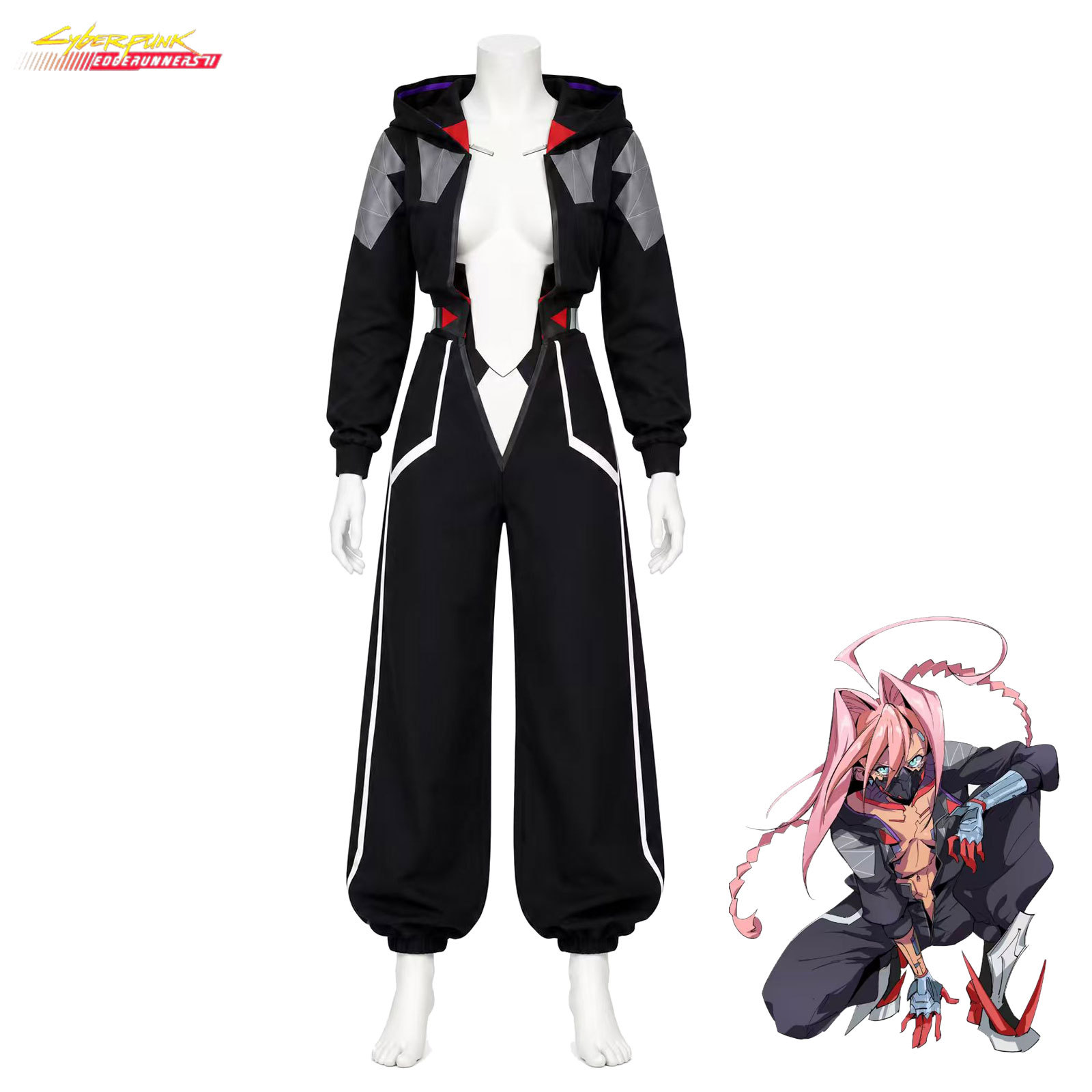 Mono y chaqueta cargo cosplay  - Anime Yang Cosplay reseña y precio