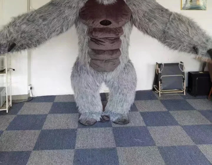 Disfraz de gorila inflable de  - Anime Cosplay Real Life reseña y precio