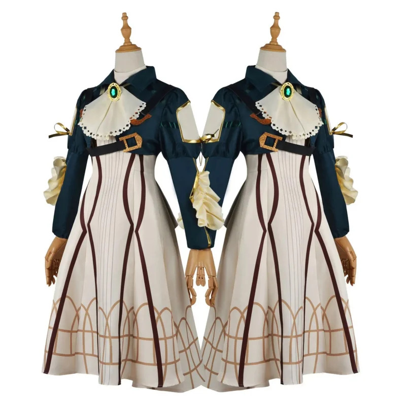 Disfraz de Violet Evergarden d - Violet Evergarden Dress reseña y precio