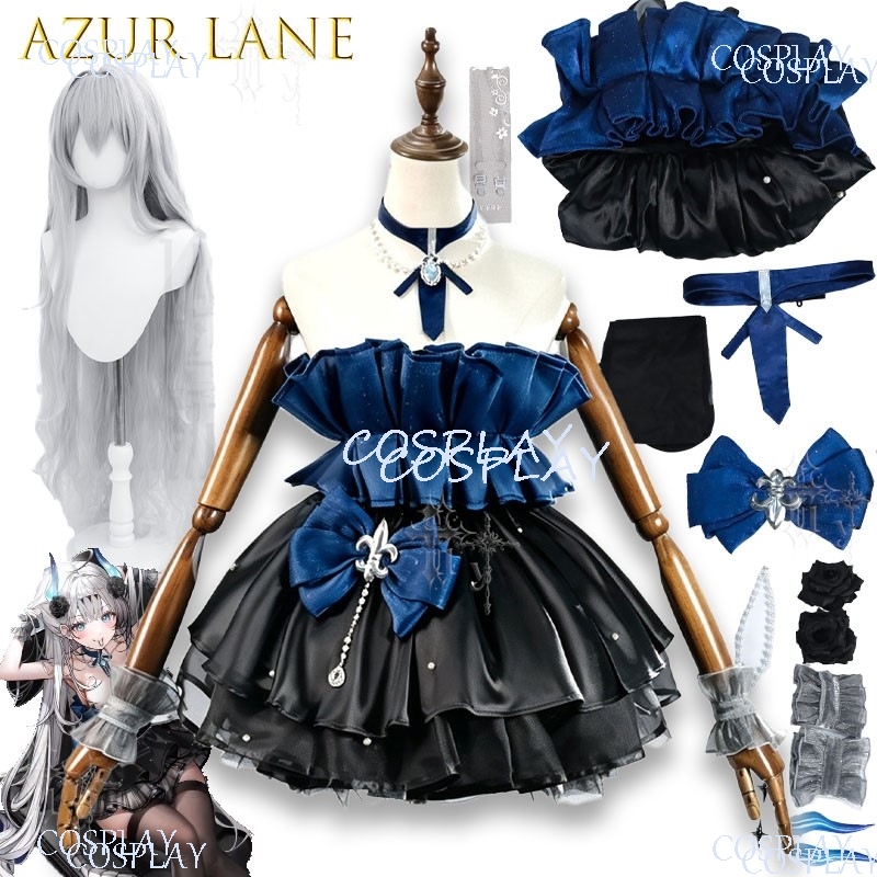 Disfraz de Azur Lane, Vestido  - Anime Cosplay Photoshoot reseña y precio