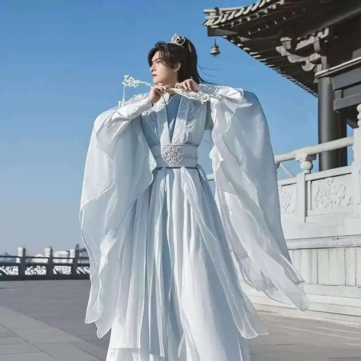 Hanfu de talla grande 3XL para - Anime Cosplay Dress For Men reseña y precio